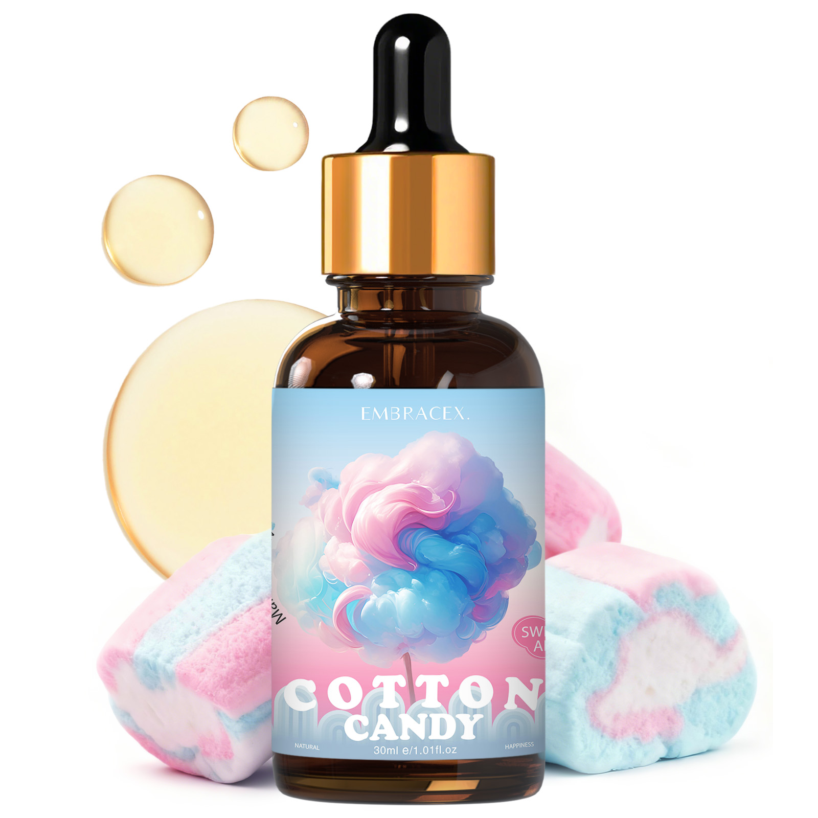 Candle Supplies Fragrance Oil - 30ml Cotton Candy Fragrance Oils Car
