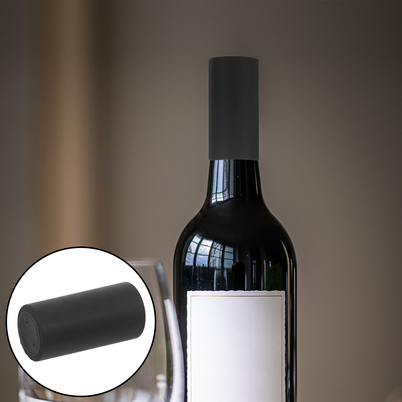 Shrink Sleeve Pvc - 150Pcs Wine Bottle Seal Capsules PVC