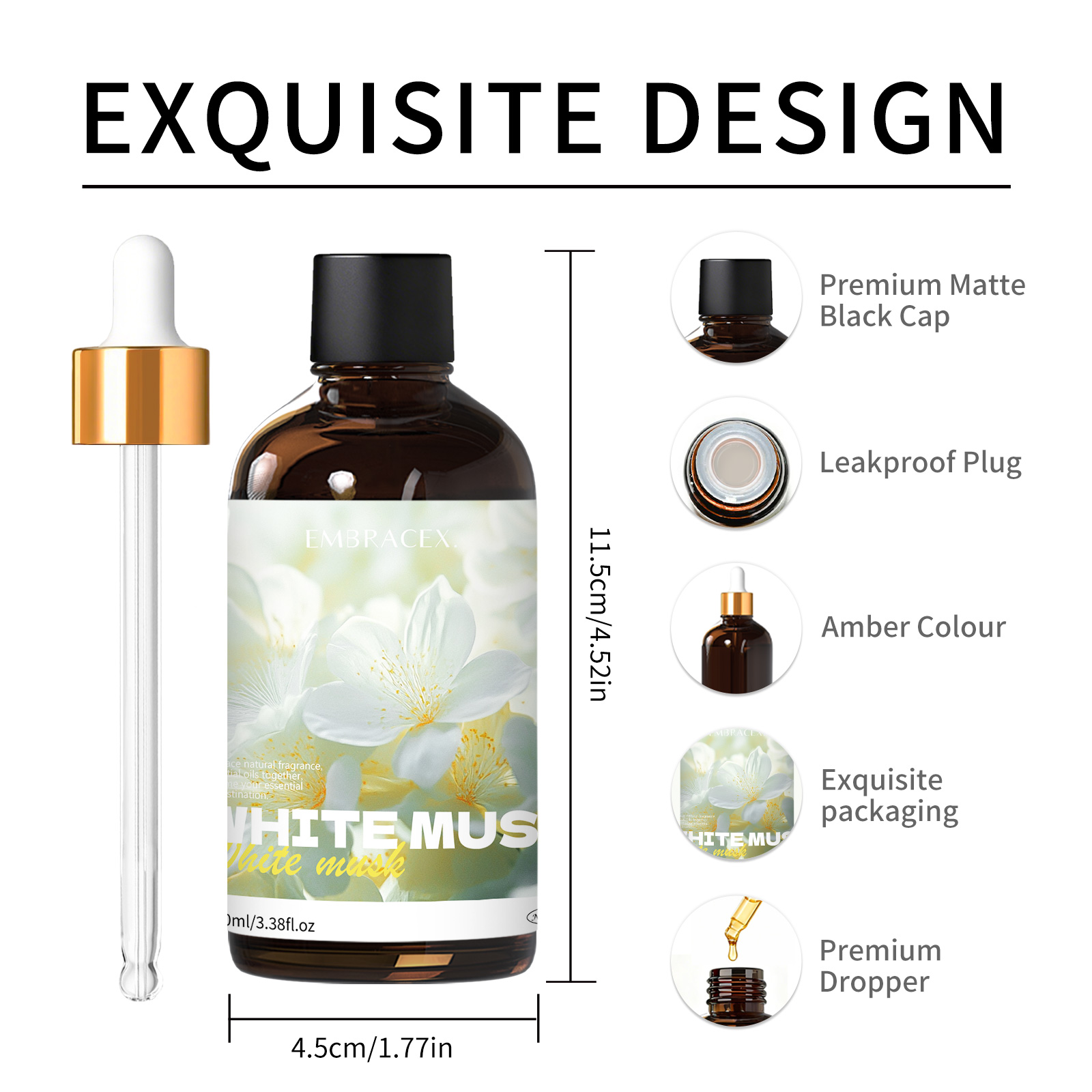 100ml White Musk Fragrance Oil - Candle Supplies Fragrance Oil ulasan dan harga