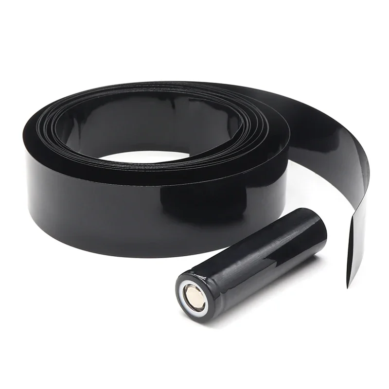 1 Meter Black 18650 Lipo Batte - Shrink Sleeve Pvc ulasan dan harga