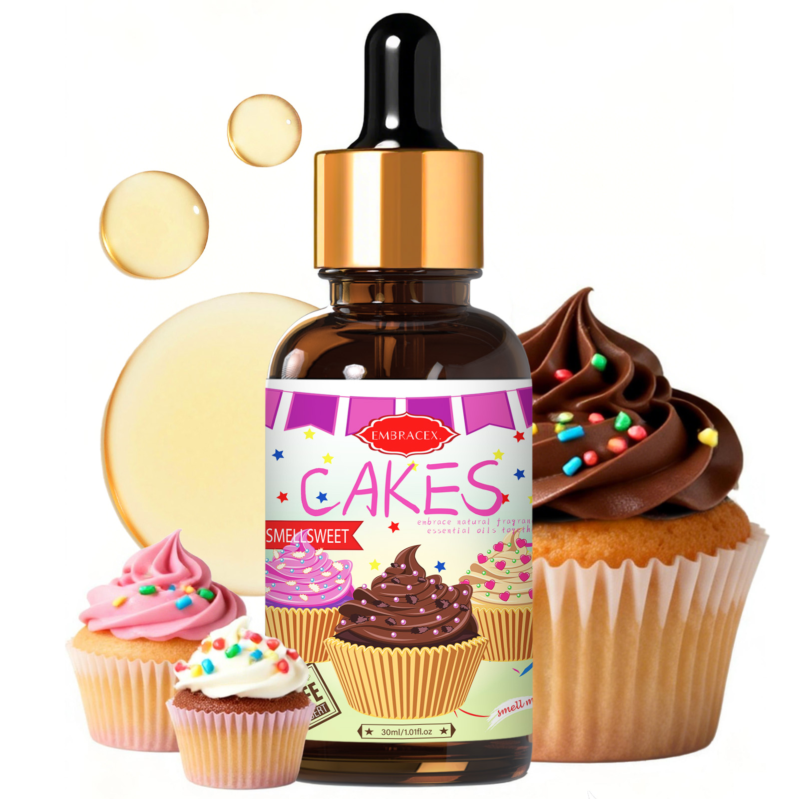30ml Cakes Fragrance Oil Car S - Candle Supplies Fragrance Oil ulasan dan harga