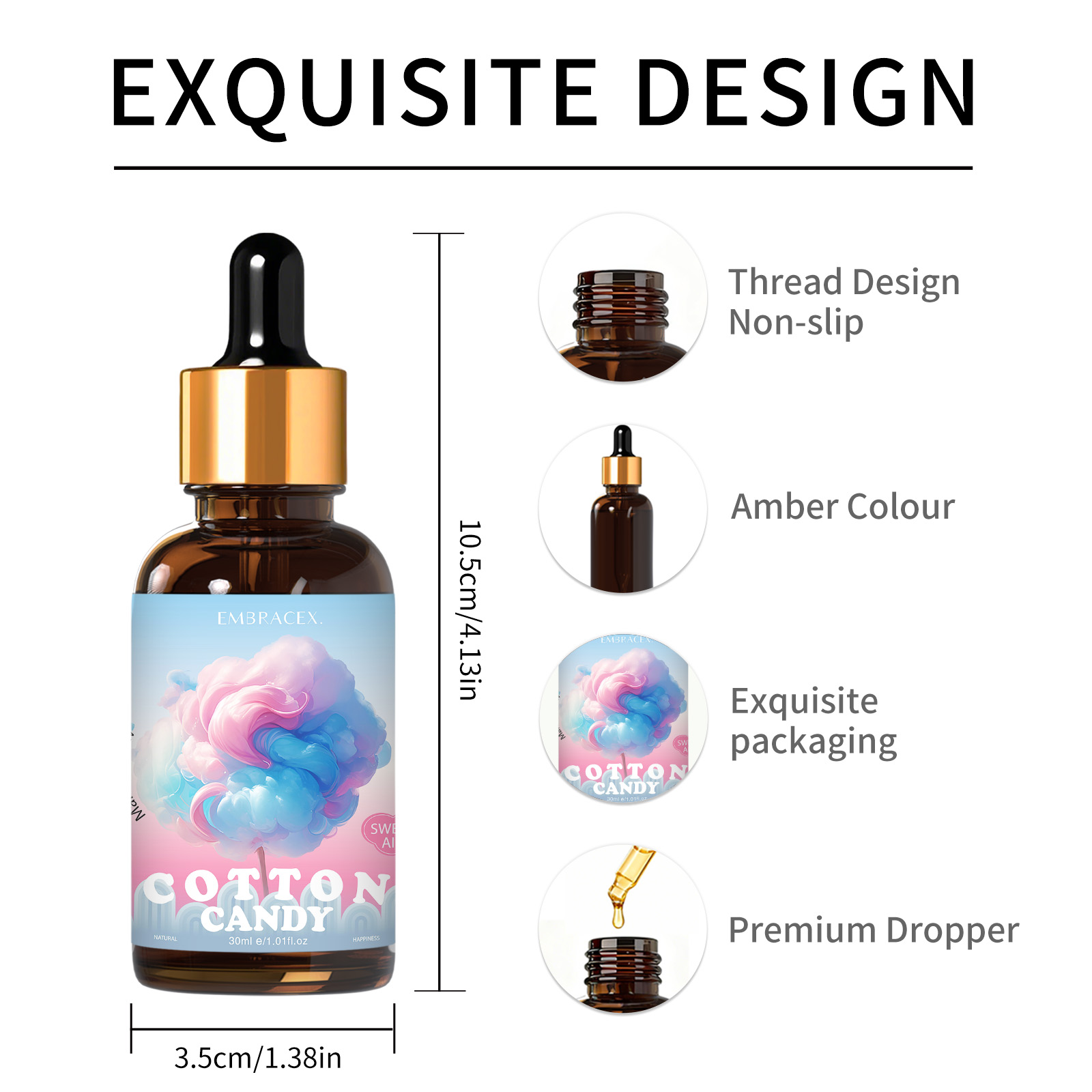 30ml Cotton Candy Fragrance Oi - Candle Supplies Fragrance Oil ulasan dan harga