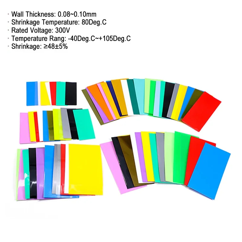 25~1000pcs PVC Heat Shrink Tub - Shrink Sleeve Pvc ulasan dan harga